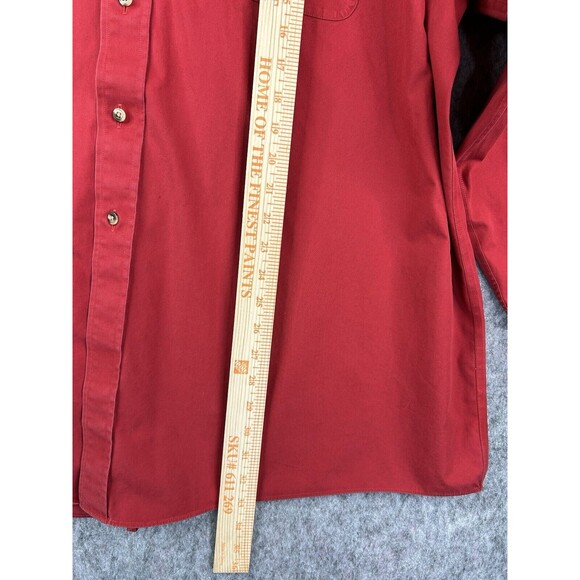 Roundtree & Yorke Shirt Men 19 35 Big 3XL Gold Label Business Non-Iron Twill - Picture 4 of 10